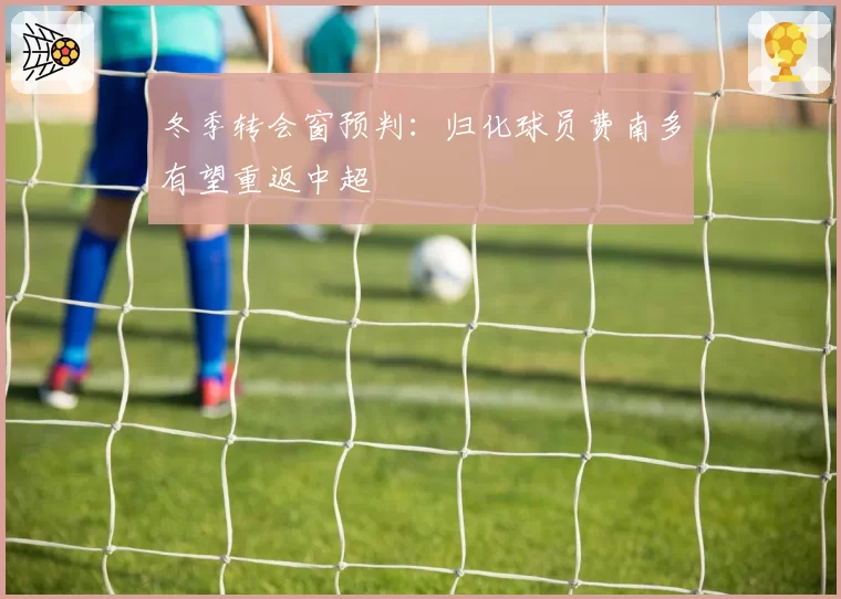 冬季转会窗预判:归化球员费南多有望重返中超