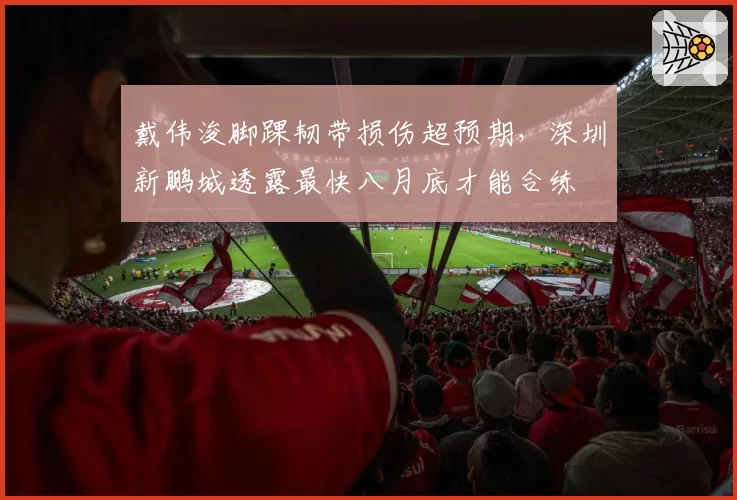 戴伟浚脚踝韧带损伤超预期，深圳新鹏城透露最快八月底才能合练